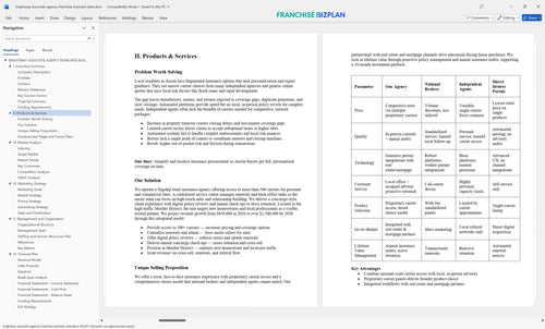 brightway associate agency franchise business plan 2