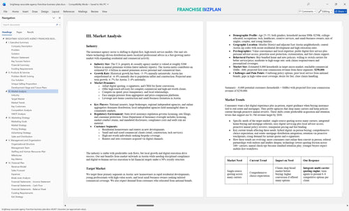 brightway associate agency franchise business plan 3