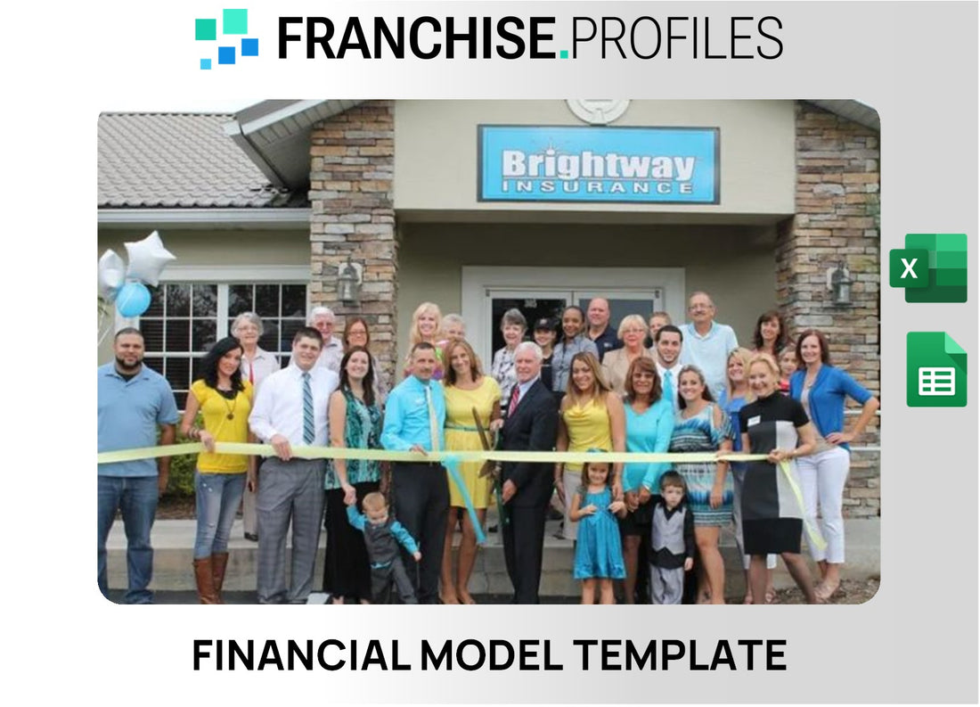 Brightway Associate Agency Franchise Financial Model Template