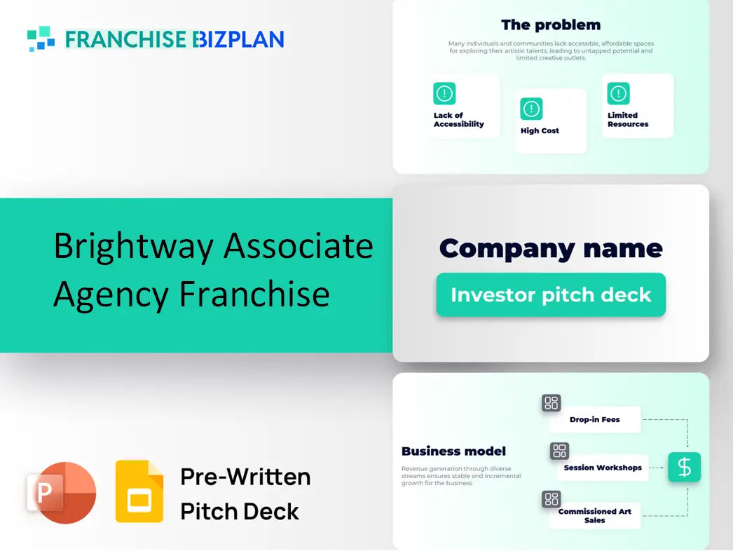 Brightway Associate Agency Franchise Investment Pitch Deck 2026