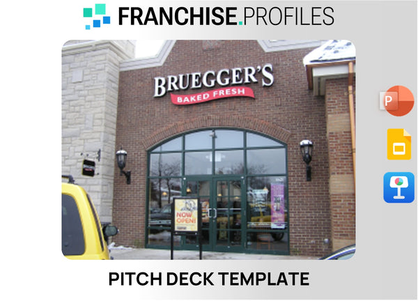 Bruegger's Bagels Franchise Pitch Deck Template
