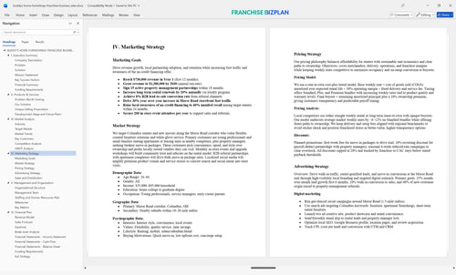 buddys home furnishings franchise business plan 4