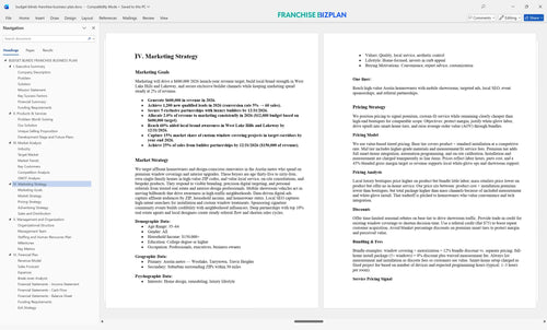 budget blinds franchise business plan 4
