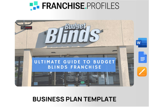 Budget Blinds Franchise Business Plan Template