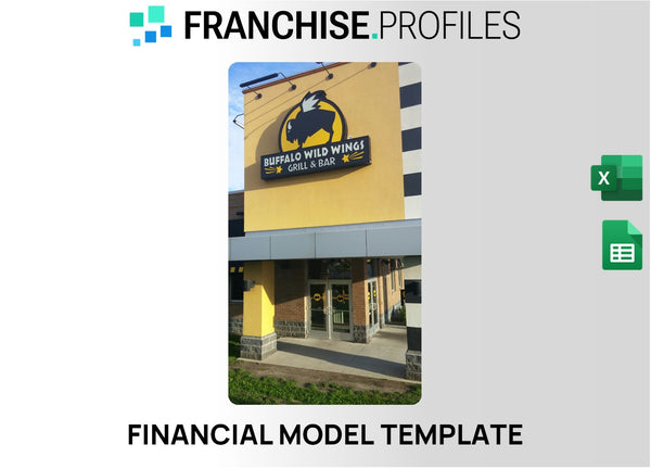 Buffalo Wild Wings Franchise Financial Model Template