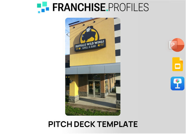 Buffalo Wild Wings Franchise Pitch Deck Template