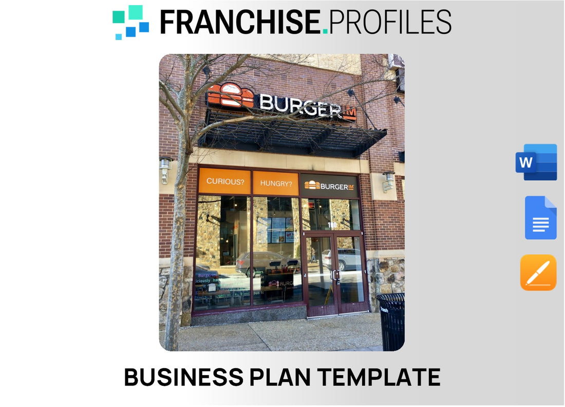Burgerim Franchise Business Plan Template