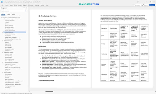c12 group franchise business plan 2