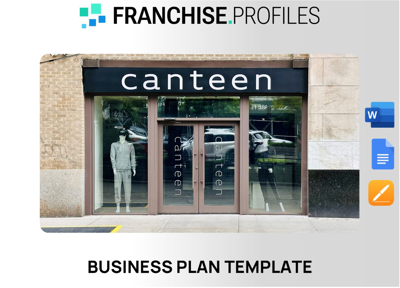 Canteen Franchise Business Plan Template