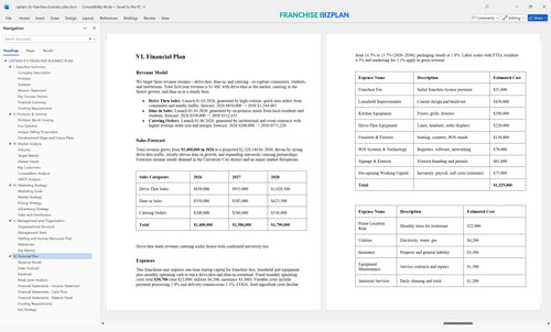 captain ds franchise business plan 6