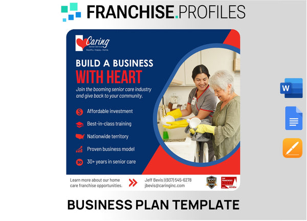Caring Senior Service Franchise Business Plan Template