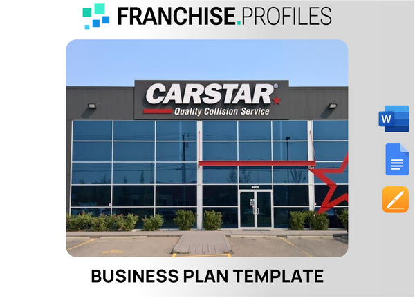 CARSTAR Franchise Business Plan Template