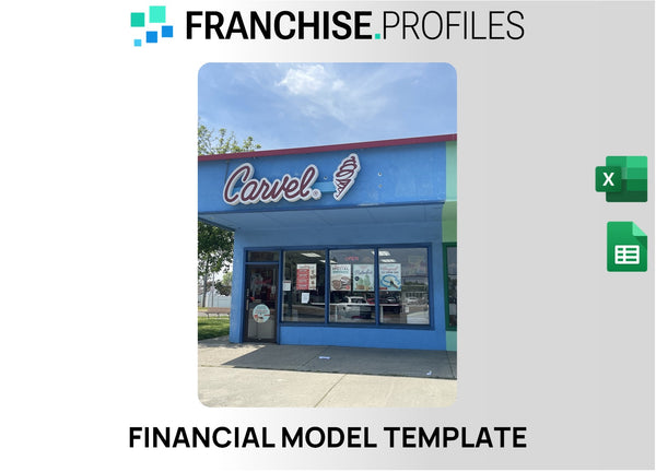 Carvel Franchise Financial Model Template