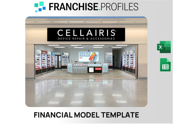 Cellairis Franchise Financial Model Template