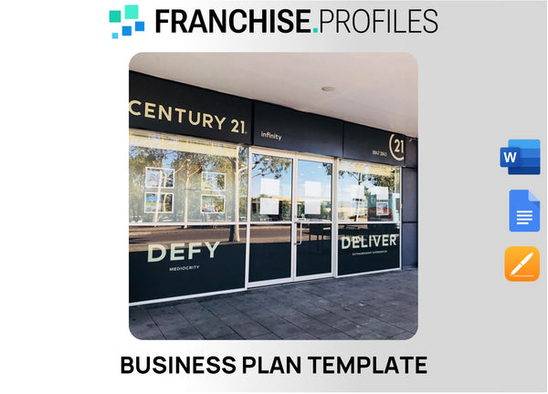 Century 21 Franchise Business Plan Template