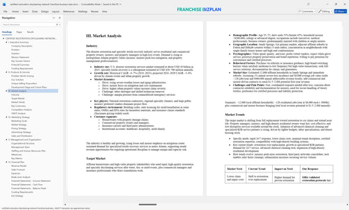 certified restoration drycleaning network franchise business plan 3