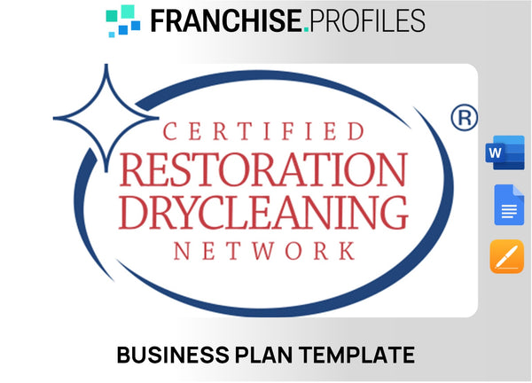 Certified Restoration Drycleaning Network Franchise Business Plan Template