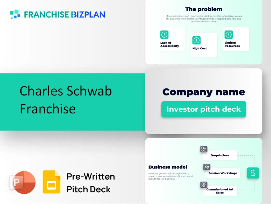 Charles Schwab Franchise Investment Pitch Deck 2026