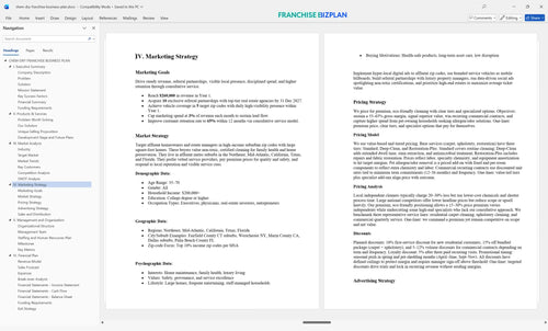 chem dry franchise business plan 4