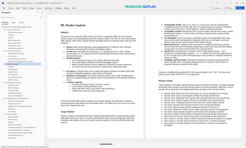 chesters franchise business plan 3