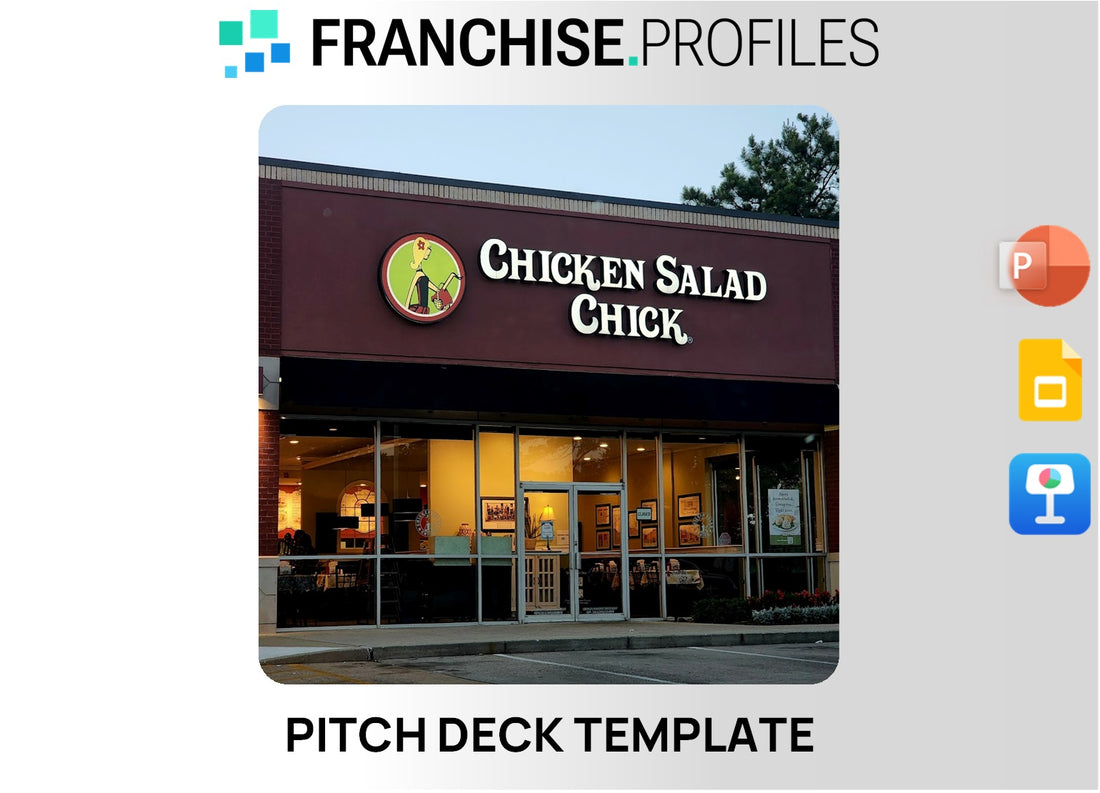 Chicken Salad Chick Franchise Pitch Deck Template