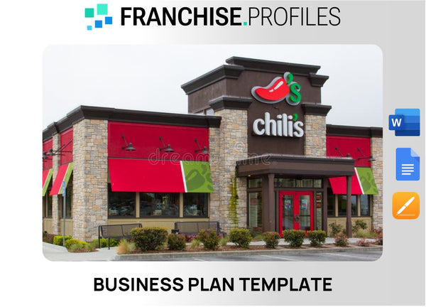 Chili's Grill & Bar Franchise Business Plan Template