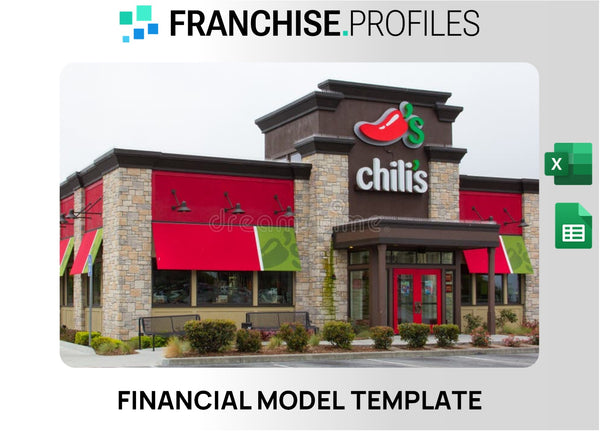 Chili's Grill & Bar Franchise Financial Model Template