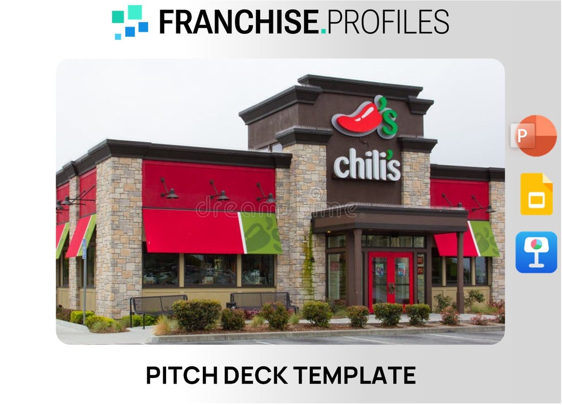 Chili's Grill & Bar Franchise Pitch Deck Template