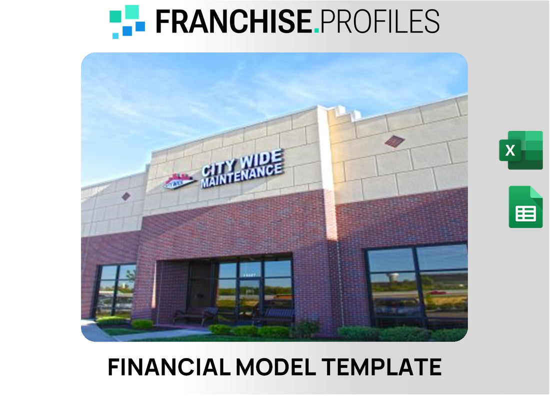 City Wide Franchise Financial Model Template