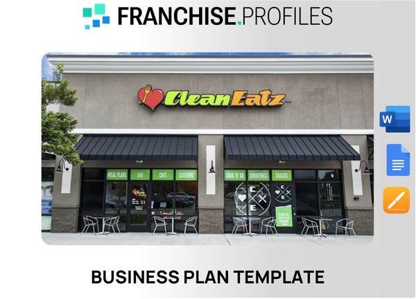 Clean Eatz Franchise Business Plan Template