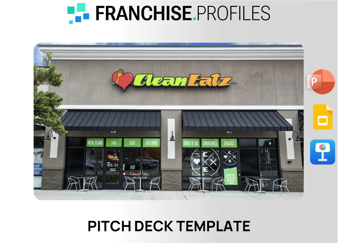 Clean Eatz Franchise Pitch Deck Template