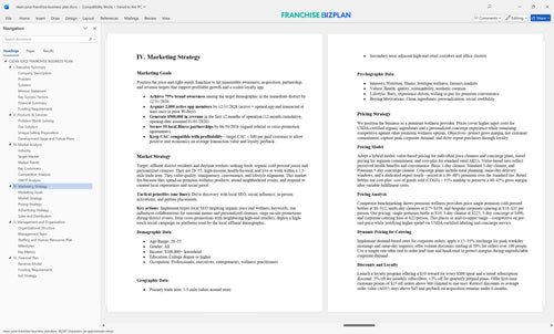 clean juice franchise business plan 4