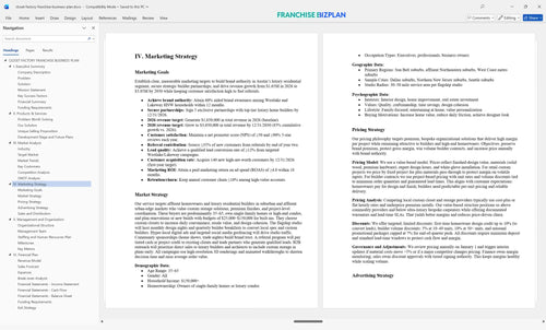 closet factory franchise business plan 4