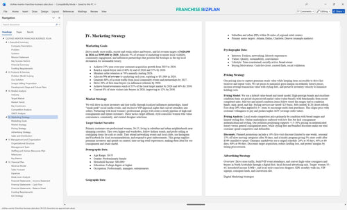 clothes mentor franchise business plan 4