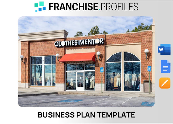 Clothes Mentor Franchise Business Plan Template