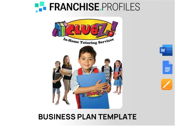 CLUB Z! In-Home Tutoring Services Franchise Business Plan Template