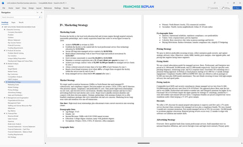 cmit solutions franchise business plan 4