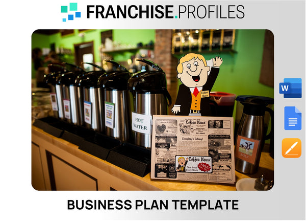 Coffee News Franchise Business Plan Template