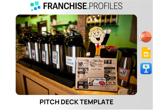 Coffee News Franchise Pitch Deck Template
