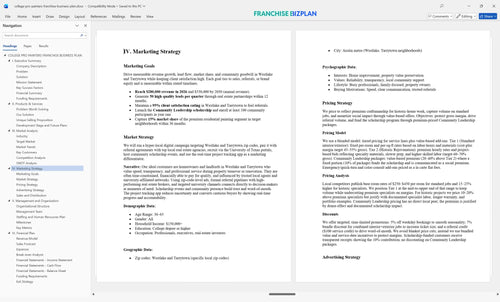 college pro painters franchise business plan 4