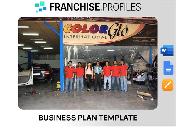 Color Glo Franchise Business Plan Template
