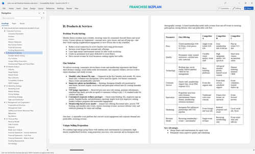 color me rad franchise business plan 2