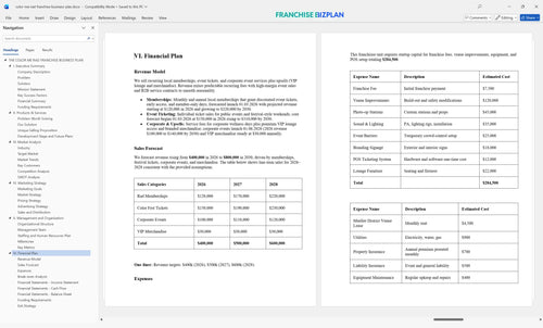 color me rad franchise business plan 6