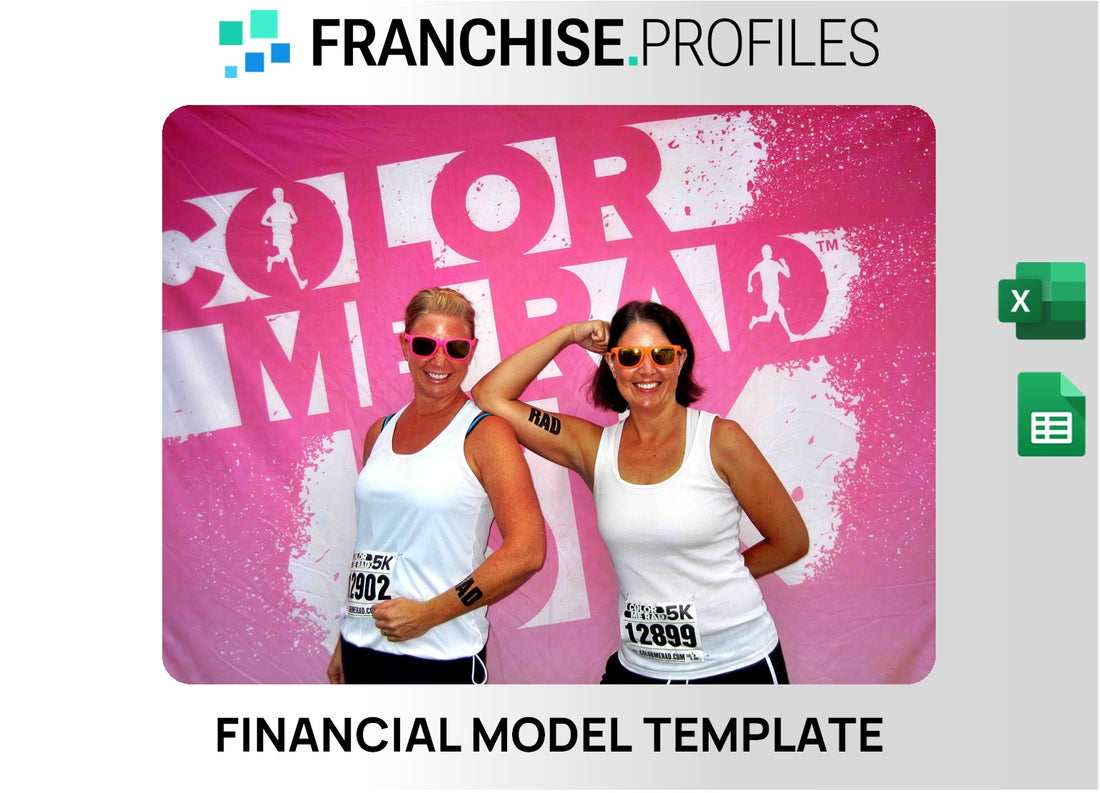 The Color Me Rad Franchise Financial Model Template