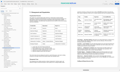 colors on parade franchise business plan 5