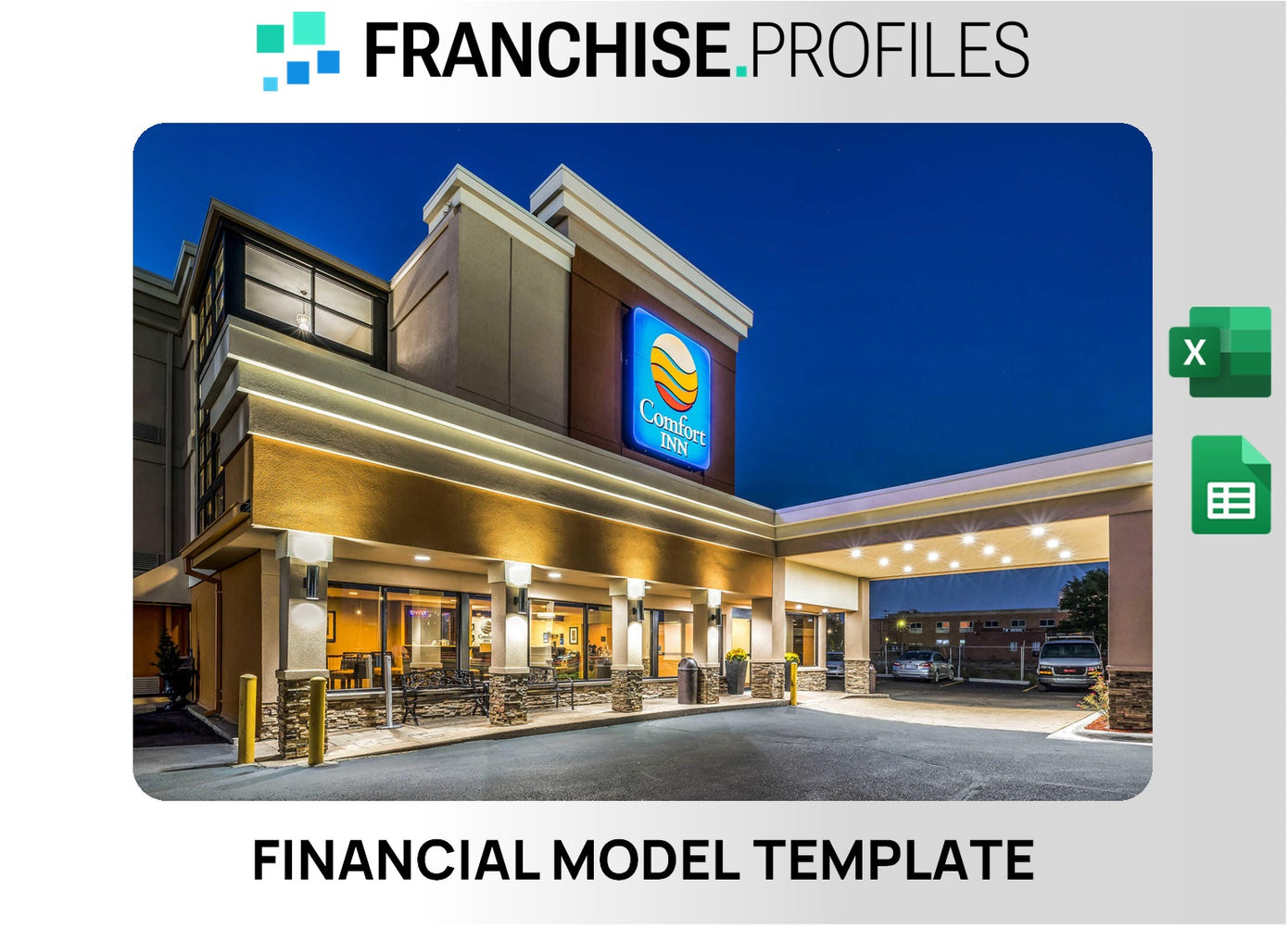 Comfort Inn Franchise Financial Model Template