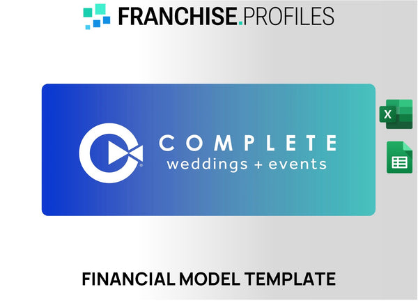 COMPLETE WEDDINGS + EVENTS Franchise Financial Model Template