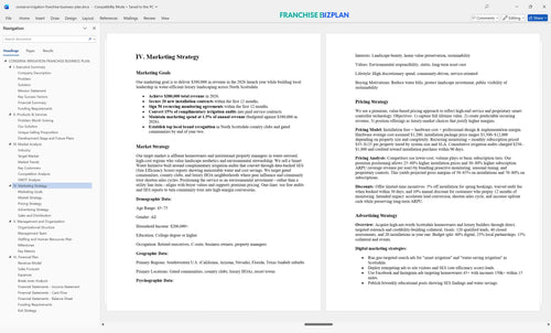 conserva irrigation franchise business plan 4