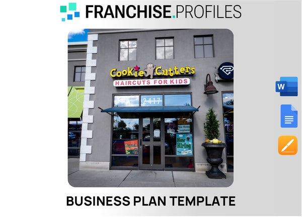 Cookie Cutters Haircuts for Kids Franchise Business Plan Template