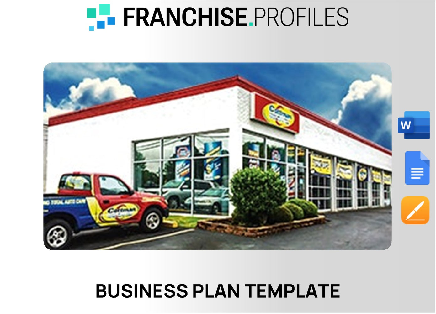 Cottman Transmission and Total Auto Care Franchise Business Plan Template